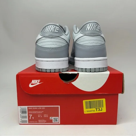 Nike Dunk Low GS “Two-Tone/Wolf Grey Pure Platinum” 2023